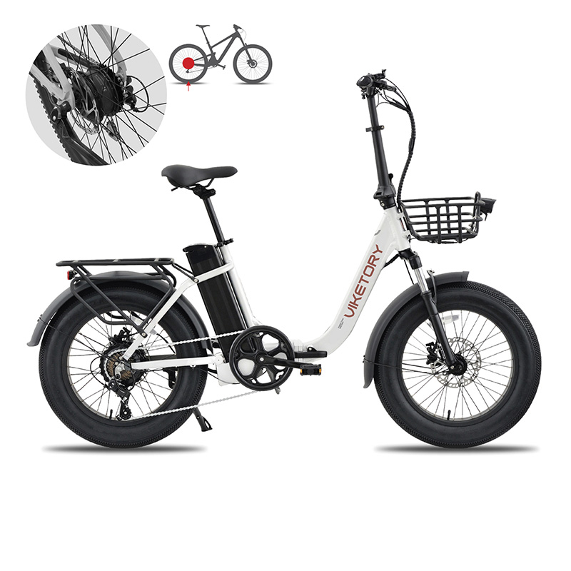 GRANIT - Fatbike pliant - Blanc