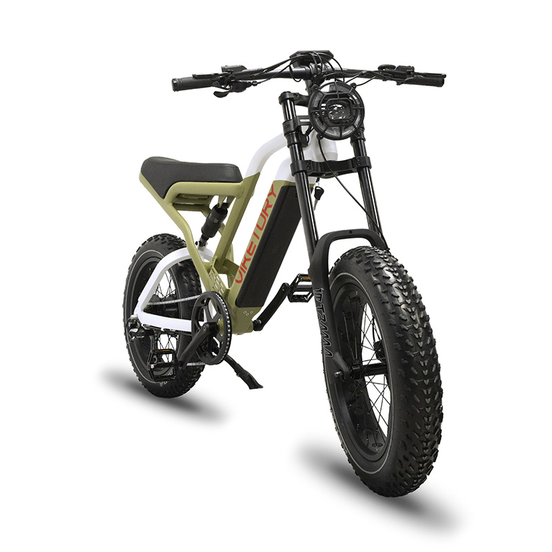 COMMANDO vélo électrique FATBIKE Vert militaire